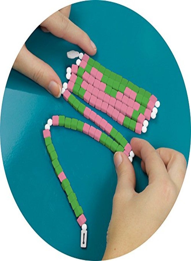 MindWare Secret Pixx Message in A Bracelet, Makes 7 Silicone Bead Bracelets - Image 3